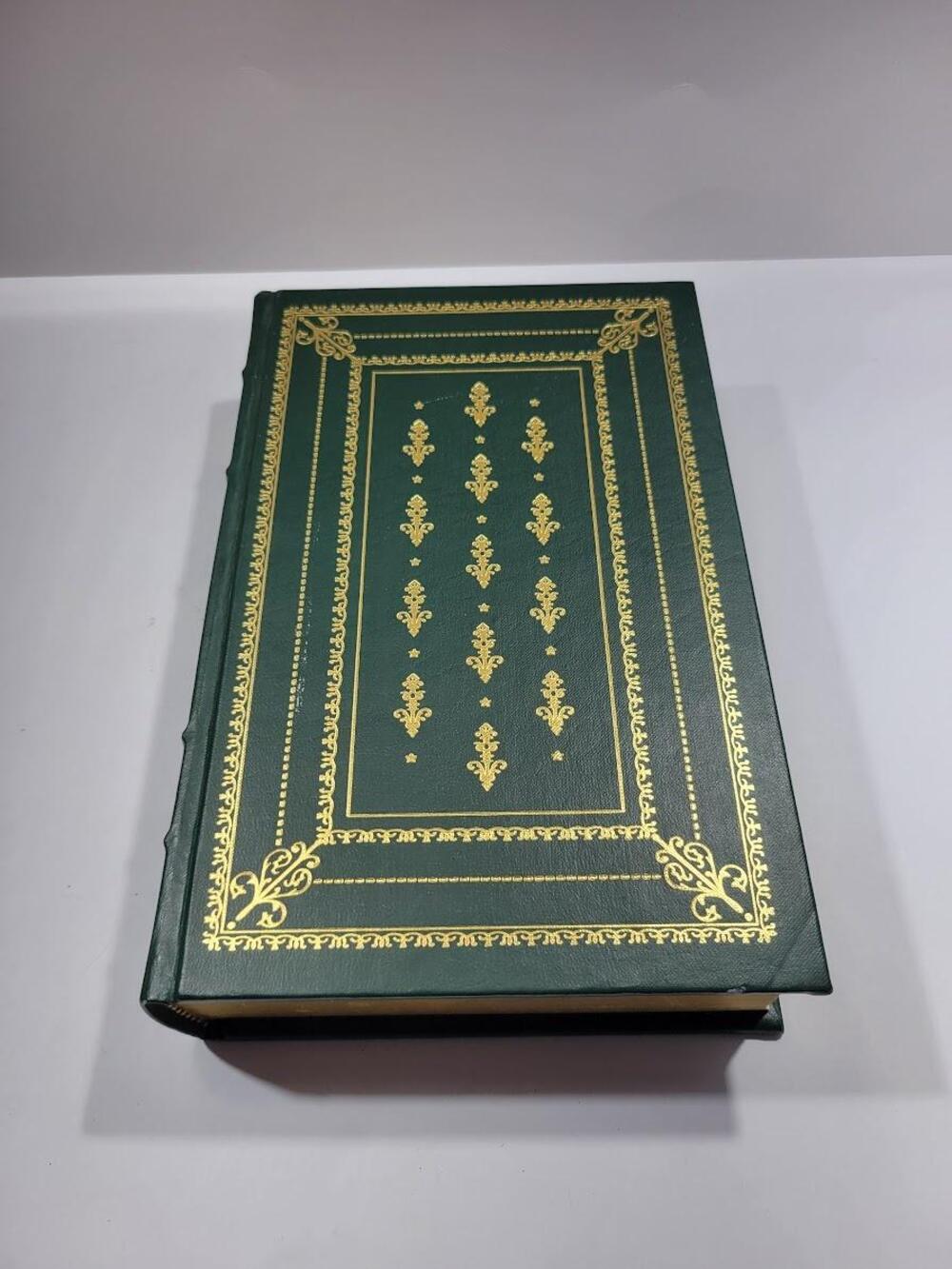 Vintage Tom Jones A Foundling Fielding Franklin Library Green Leather HC USA